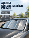 Araba Güneşliği Alüminyum Yansıtıcı Yüzeyle Etkili Isı Koruması