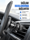 Araç Havalandırma Izgarası İçin Mıknatıslı Telefon Tutucu Stand