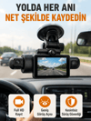 Araç İçi ve Ön Kameralı 3 İnç IPS Ekranlı Full HD Güvenlik Kamerası