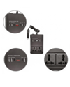 Araç İçin 12V 24V Güç Dönüştürücü 220V Priz ve USB Portlu