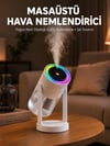 Araç ve Ev İçin Hava Nemlendirici Projektörlü Sessiz Buhar Yeni Nesil