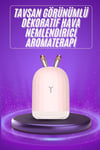 Aromaterapi Hava Nemlendirici Dekoratif USB Şarjlı Tavşan Nemlendirici