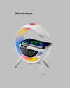 Aux TF Kart FM Destekli Dijital Saatli Kablosuz Şarjlı Hoparlör