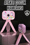 Ayaklı Mini Fotoğraf Makinesi Çocuk Için Eğitici Video Kamera