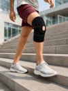 Ayarlanabilir Ligamentli Dizlik Patella Silikon Pedli Nefes Alabilir Diz Koruyucu