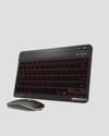 Aydınlatmalı Türkçe Q RGB Klavye Sessiz ve Dayanıklı Tuş Takımı