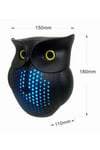 Baykuş Görünümlü Işıklı Bluetooth Speaker Bluetooth Hoparlör