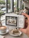 Beyaz 4K Video Kayıtlı 48 MP Dijital Fotoğraf Makinesi Otomatik Odaklama