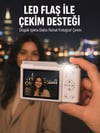 Beyaz 4K Video Kayıtlı 48 MP Dijital Fotoğraf Makinesi Otomatik Odaklama