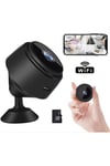 Blue Inter Mini Kamera 1080P HD WiFi (Gizli, Miknatisli)