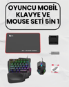 Bluetooth 5.3 Mobil Oyun Aksesuar Seti – PUBG Uyumlu