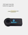 Bluetooth Araç Kiti AUX MP3 Çalar Kablosuz Eller Serbest Cihaz