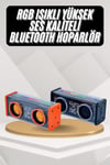 Bluetooth Hoparlör Taşınabilir Hoparlör 5.0 Bluetooth TWS Stereo Kablosuz