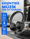 Bluetooth Kablosuz Kulak Üstü Kulaklık Katlanabilir Konforlu ve Şık Tasarımlı