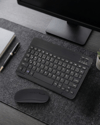 Bluetooth Klavye Mouse Seti Taşınabilir Wireless Bilgisayar Aksesuarı