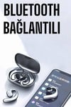 Bluetooth Kulaklık Küpe Görünümlü Yüksek Ses Kaliteli Gamer Kulaklık