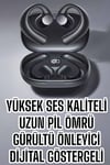 Bluetooth Kulaklık Oyuncu Kulaklığı Küpe Görünümlü Dijital Göstergeli