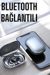 Bluetooth Kulaklık Oyuncu Kulaklığı Küpe Görünümlü Dijital Göstergeli