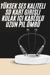 Boyun Bantlı SD Kart Girişli Yüksek Perfomanslı Bluetooth Kulaklık