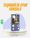 Çift Joystickli Retro Oyun Konsolu 2500mAh Bataryalı