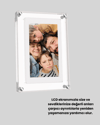 Çift Stereo Hoparlörlü 7 İnç Dijital Fotoğraf Çerçevesi – Zengin Ses Deneyimi