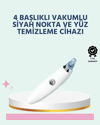 Cilt Dostu Vakumlu Siyah Nokta Temizleyici – Siyah Nokta, Yağ ve Makyaj Kalıntılarına Karşı