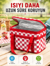 Çok Amaçlı Isı Yalıtımlı Termos Çanta Piknik Kamp Seyahat ve Market Kullanımına Uygun