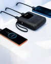 Çoklu Cihaz Destekli 10000 mAh Powerbank Akıllı Ekranlı Taşınabilir Şarj Aleti
