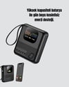 Çoklu Cihaz Destekli 10000 mAh Powerbank Akıllı Ekranlı Taşınabilir Şarj Aleti