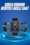 Çoklu Kordon Hediyeli Akıllı Saat Çağrı Cevaplama Müzik Dinleme Dokunmatik Ekran