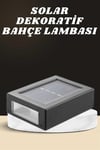 Dekoratif Duvar Lambası Solar Güneş Enerjili Bahçe Aydınlatması