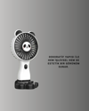 Dekoratif Tasarımlı USB Şarjlı El Vantilatörü