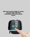 Dijital bilekten tansiyon ölçüm cihazı LCD
