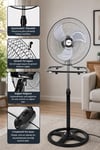 Dijital Ekranlı Metal Ayaklı Fan Vantilatör