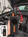 Dijital Lastik Şişirme Kompresörü Akü Takviye Powerbank LED Aydınlatmalı Acil Durum Cihazı