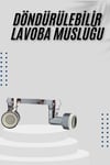 Dönebilen Musluk Başlığı Akrobat Mutfak Banyo Musluk Ucu Başlığı Oynar Başlıklı