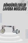 Dönebilen Musluk Başlığı Akrobat Mutfak Banyo Musluk Ucu Başlığı Oynar Başlıklı