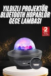 Dönen Işıklı Disko Topu Projektör Müzik Çalarlı Disco Speaker