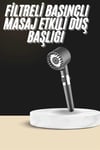 Duş Başlığı Profesyonel Masaj Başlıklı 3 Modlu Yeni Nesil Masaj Uçlu Su Tasarruflu