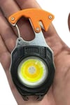 El Feneri LED Anahtarlık Çok Fonksiyonlu Mini Çakmak Özellikli