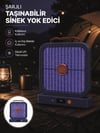 Elektrikli Sinek Öldürücü 365NM UV Işıklı Masaüstü Cihaz Mavi Renk