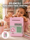 Elektronik Şifreli Otomatik Para Yutan Çocuk Kumbarası