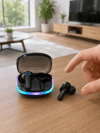 ENC Mikrofonlu Bluetooth 5.4 Kablosuz Kulaklık 40ms Düşük Gecikmeli TWS Kulaklık