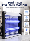 Enerji Tasarruflu Elektrikli Sinek Öldürücü Güvenli ve Etkili Koruma
