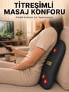Ergonomik Isıtmalı Bel Masaj Minderi Sırt Destek Minderi