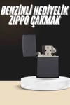 Erkeklere Özel Hediyelik Eşya  Metalik Benzinli Çakmak Doldurulabilir