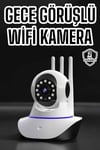 Ev Kamerası Wifi Kamerası Video Kayıt Çift Yönlü Hareket Sensörü Bebek