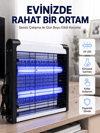 Ev, Ofis ve İş Yerleri İçin Sessiz UV LED Sinek Yakalama Cihazı