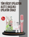 Evde Kolay Epilasyon İçin Taşınabilir Tüy Alma Cihazı