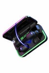 Extra Bass Kablosuz Kulaklık Işıklı Bluetooth Kulaklık Powerbank Özellikli
